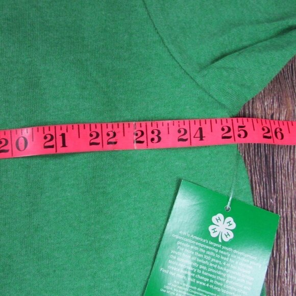 NWT National 4-H Council Graphic Short Sleeve T-Shirt - Kelly Green - Picture 3 of 4